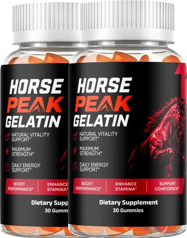 Horse Peak Gelatin men's vitality supplement